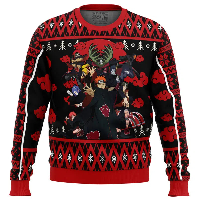 Akatsuki V3 Shippuden Christmas Sweater