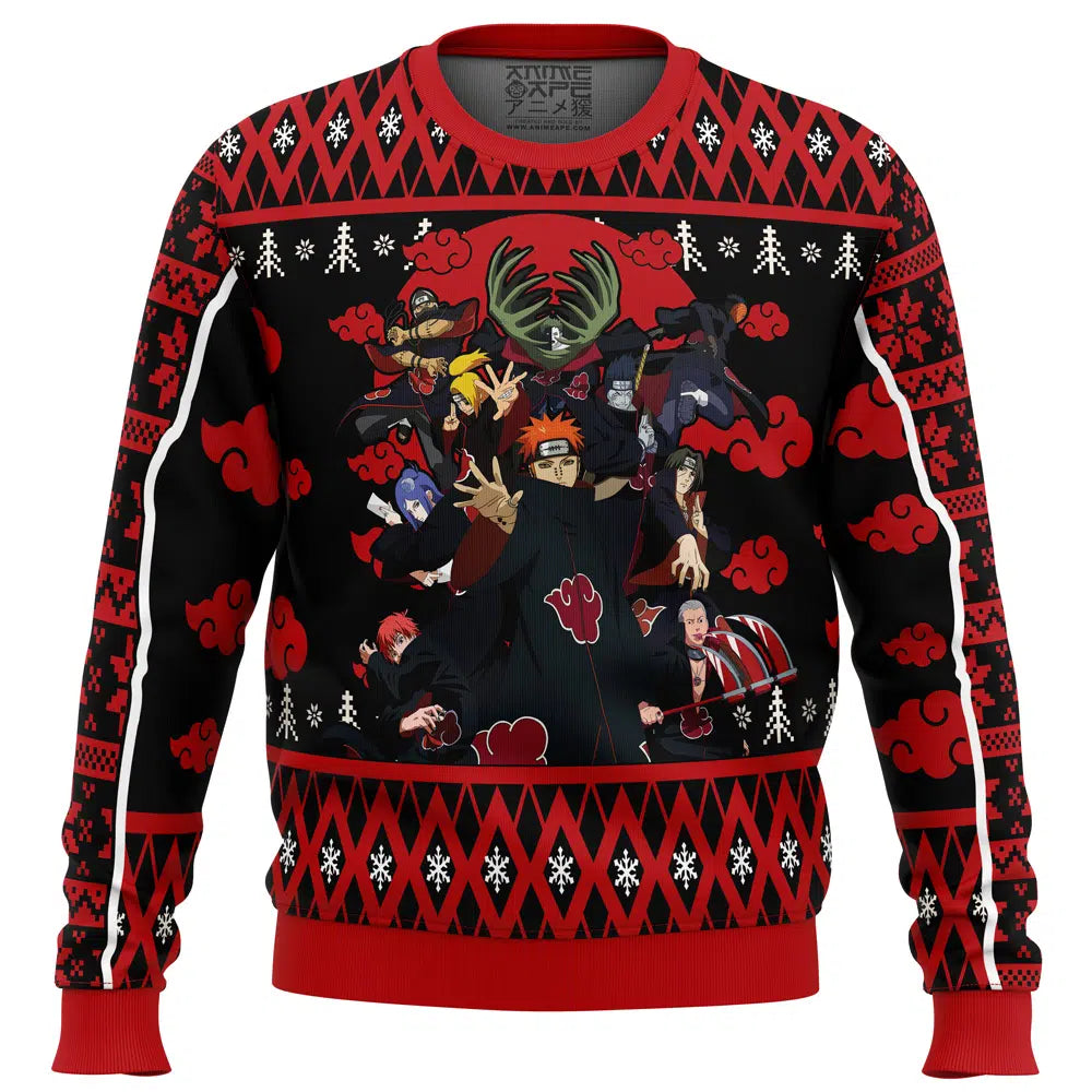 Akatsuki V3 Shippuden Christmas Sweater