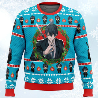 Aki Chainsaw Man Ugly Christmas Sweater For Men & Women Christmas Gift Sweater PT361