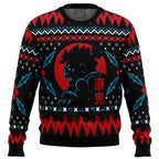 Akuma Street Fighter Ugly Christmas Sweater