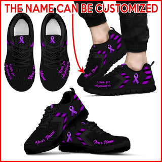 Alzheimer's Shoes Walk For Simplify Style Walking Sneaker - Personalized Custom - Best Gift For Men And Women