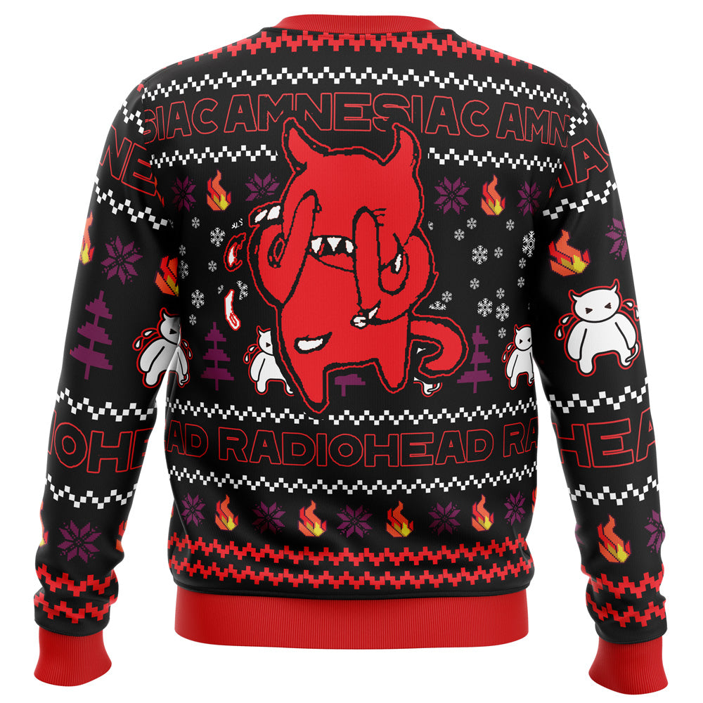 Amnesiac Radiohead Ugly Christmas Sweater