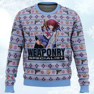 Angel Beats Nakamura Yuri Ugly Christmas Sweater For Men & Women Christmas Gift Sweater PT277