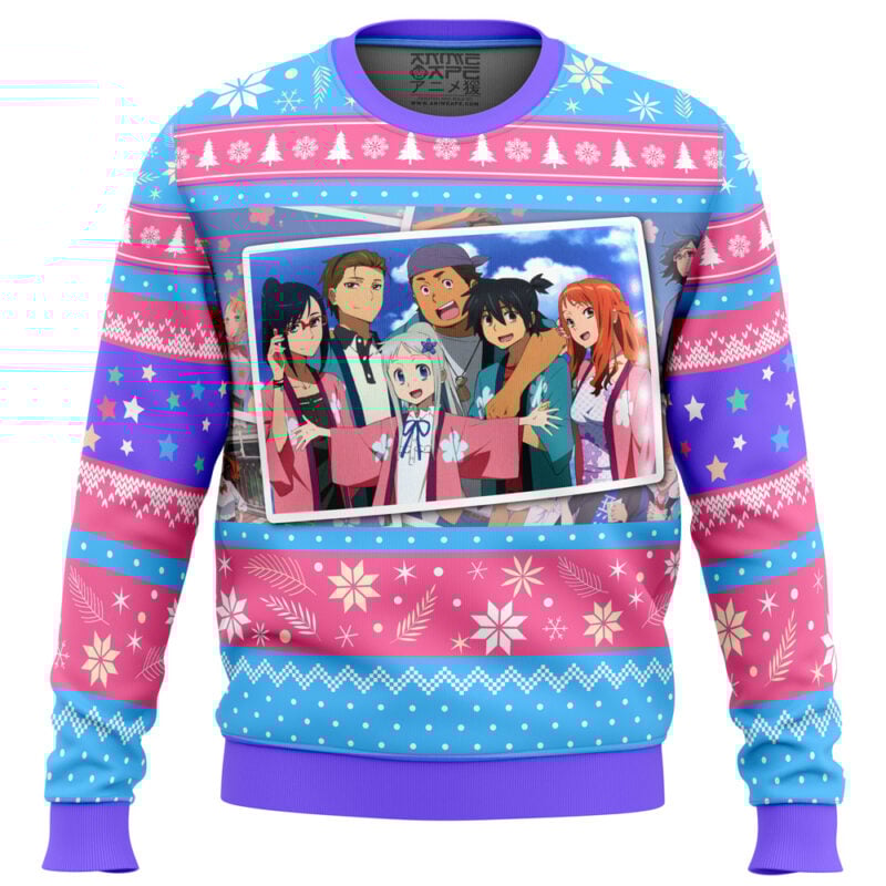 Anohana Anohana The Flower We Saw That Day Ugly Christmas Sweater