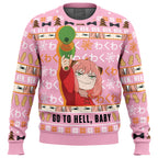 Anya Go To Hell Baby Spy X Family Ugly Christmas Sweater