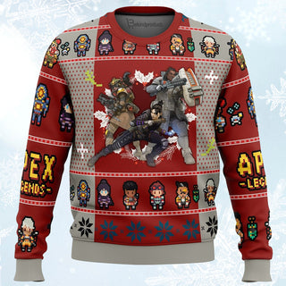 Apex Legends Ugly Christmas Sweater For Men & Women Christmas Gift Sweater PT365