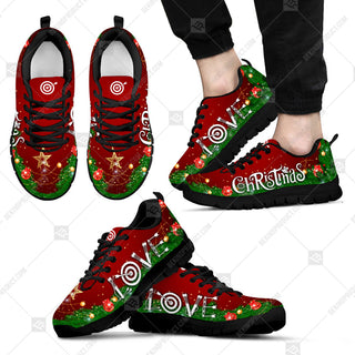 Archery Shoes Love Christmas Sneaker Tennis Walking Shoes Noel Gift - Best Shoes For Men And Women