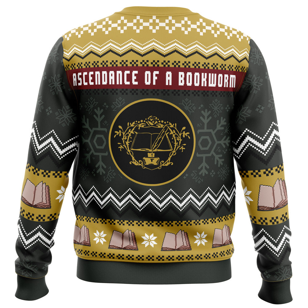 Ascendance Of A Bookworm Ugly Christmas Sweater