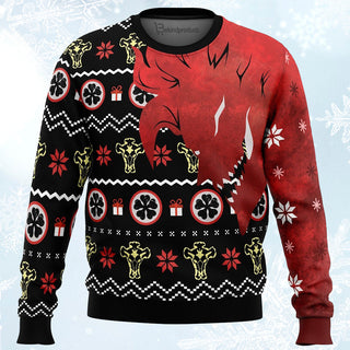 Asta Demon Black Clover Ugly Christmas Sweater For Men & Women Christmas Gift Sweater PT276