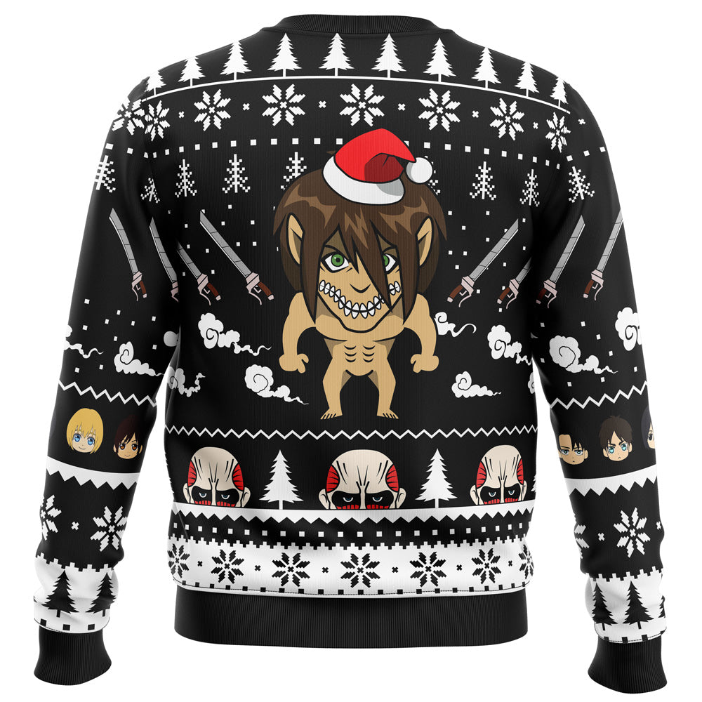 Attack Titan Attack On Titan Ugly Christmas Sweater