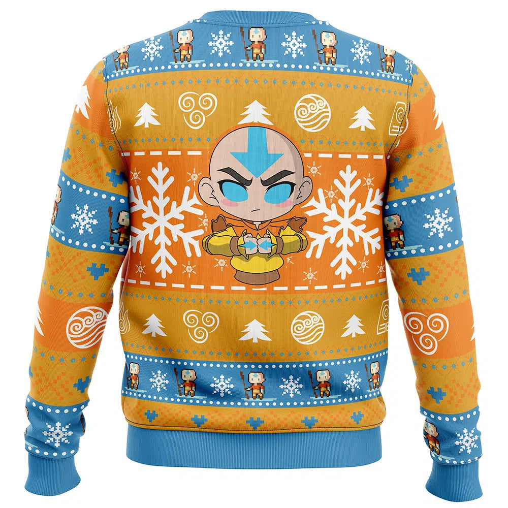 Avatar Aang Avatar The Last Airbender Ugly Christmas Sweater