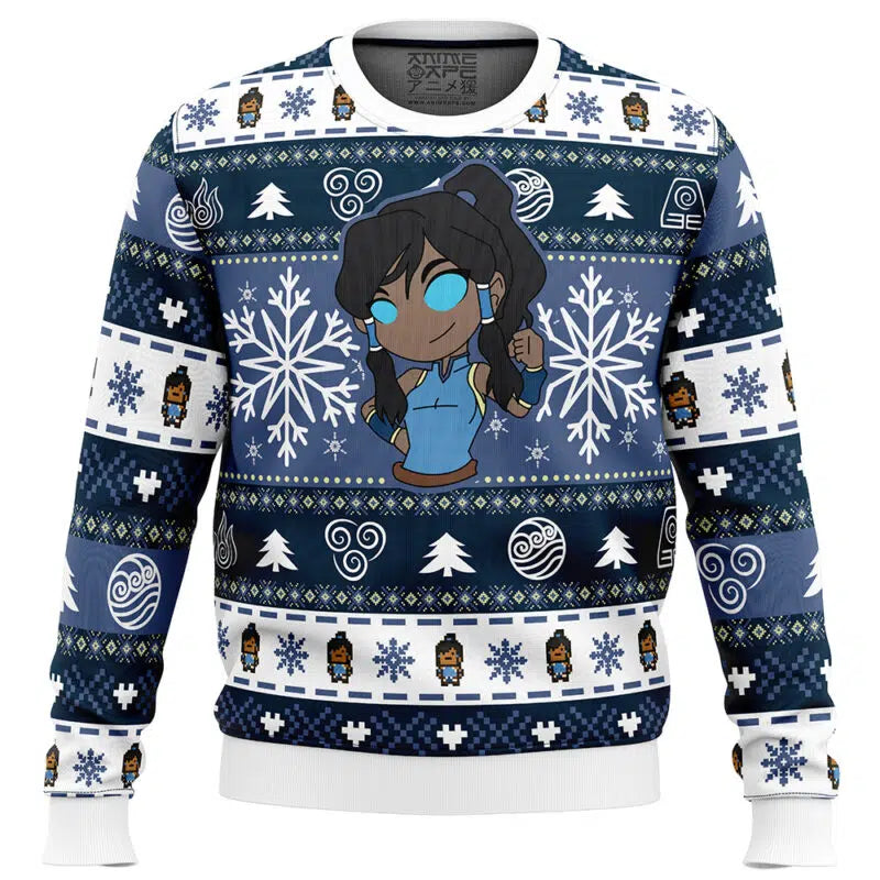 Avatar Korra Avatar The Last Airbender Ugly Christmas Sweater