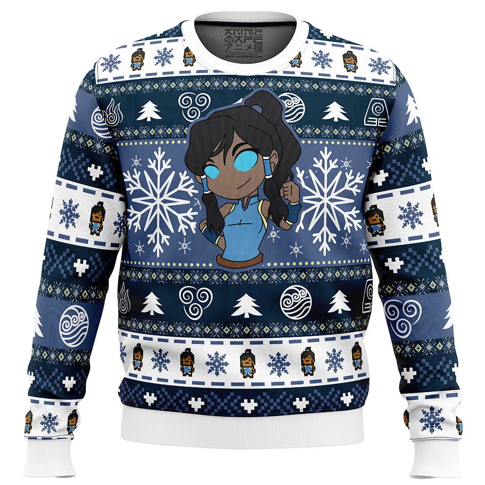 Avatar Korra Avatar The Last Airbender Ugly Christmas Sweater