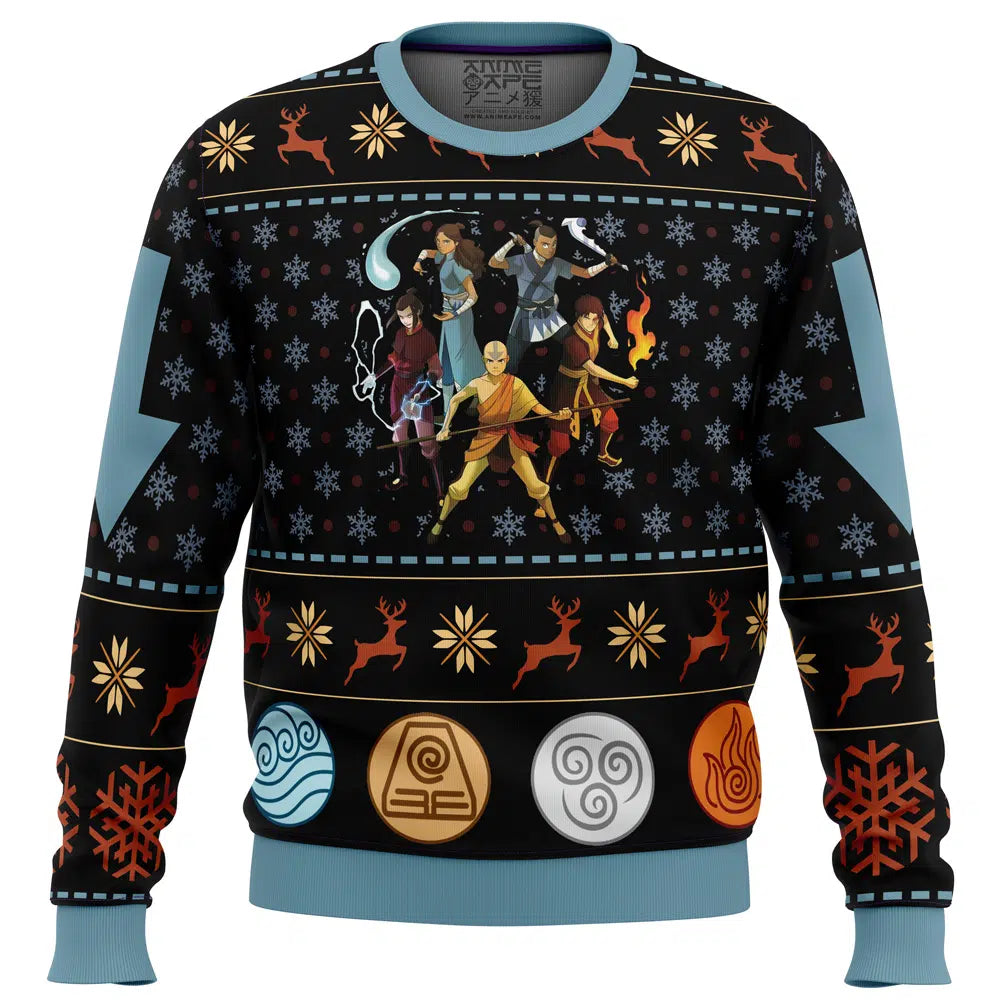Avatar The Last Airbender Ugly Christmas Sweater