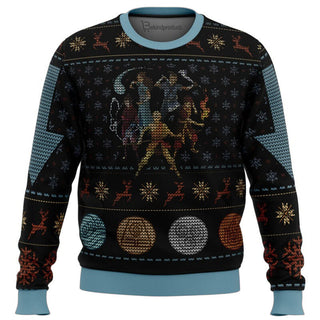 Avatar The Last Airbender Ugly Christmas Sweater For Men & Women Christmas Gift Sweater BH319