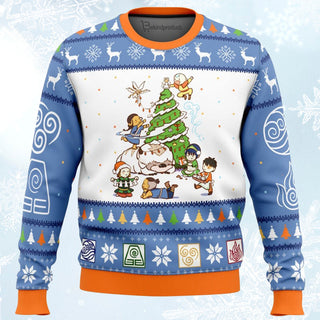 Avatar the Last Airbender Christmas Time Ugly Christmas Sweater For Men & Women Christmas Gift Sweater BH037