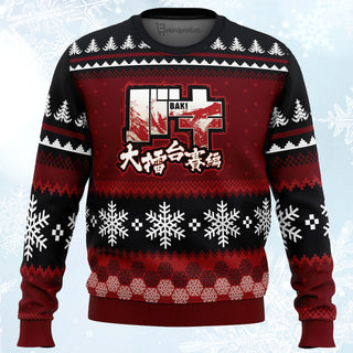 Axe Kick Baki Ugly Christmas Sweater For Men & Women Christmas Gift Sweater PT400