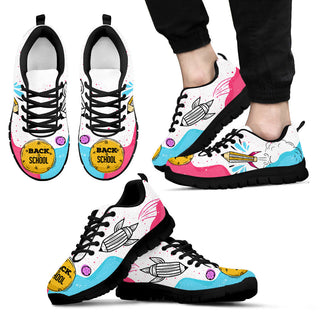 Back To School Shoes Colorful Modern Sneaker Tennis Walking Shoes - Best Shoes For Teacher, School Shoes