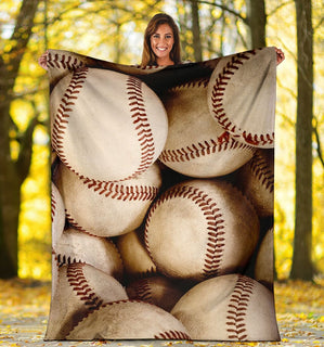 Baseball Ball Blanket Sofa Bed Throws Lightweight Cozy Bed Blanket Soft Suitable For All Season