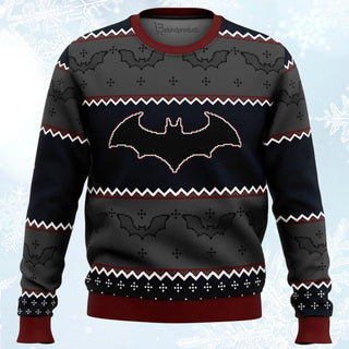 Batman Dark Ugly Christmas Sweater For Men & Women Christmas Gift Sweater BH158