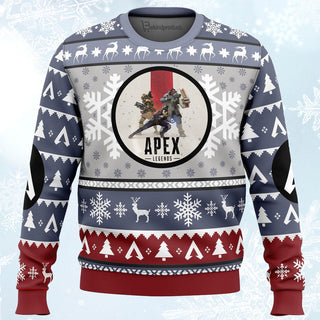 Battle Royale Apex Legends Ugly Christmas Sweater For Men & Women Christmas Gift Sweater PT281