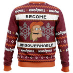 Become Ungovernable King of The Hill Ugly Christmas Sweater