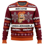 Become Ungovernable King of The Hill Ugly Christmas Sweater