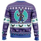Beerus Dragon Ball Z Ugly Christmas Sweater