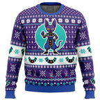 Beerus Dragon Ball Z Ugly Christmas Sweater