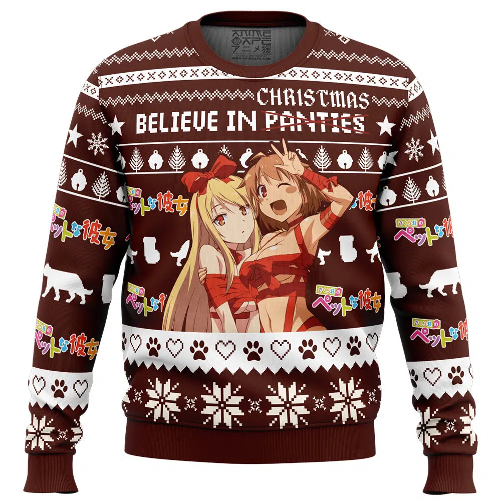 Believe in Christmas The Pet Girl of Sakurasou Ugly Christmas Sweater