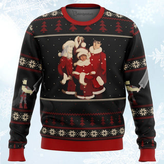 Berserk Holiday Ugly Christmas Sweater For Men & Women Christmas Gift Sweater BH196