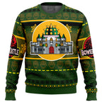 Bowser Castle Mario Bros Ugly Christmas Sweater