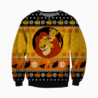 The Lion King Ugly Christmas Sweater For Men & Women Christmas Gift Sweater CEE077