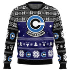 Capsule Corp Dragon Ball Z Ugly Christmas Sweater