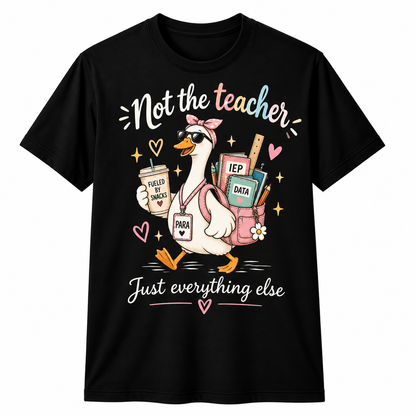 Custom Paraprofessional T-Shirt Just Everything Else Goose Personalized Gift