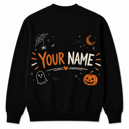 Custom Retro Halloween Teacher Retirement Sweatshirt School's Out Forever