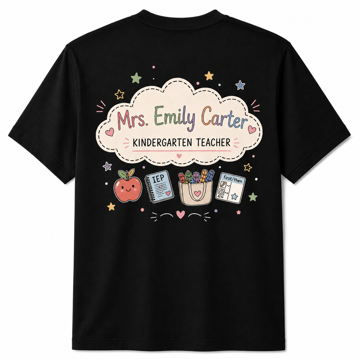 Custom Special Education Teacher Silly Goose Special Ed Team Shirt Support Is On The Way Unisex T-Shirt