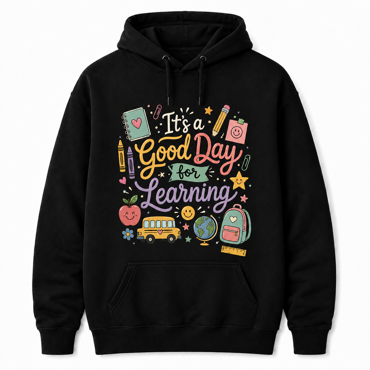 Personalized Teacher Hoodie It's A Good Day For Learning Custom Name Gift