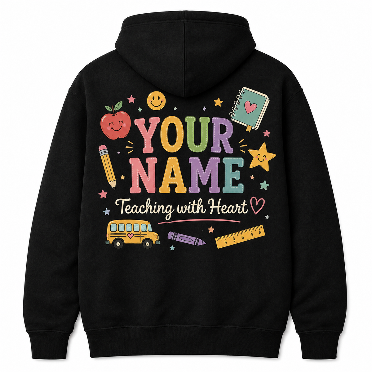 Personalized Teacher Hoodie It's A Good Day For Learning Custom Name Gift