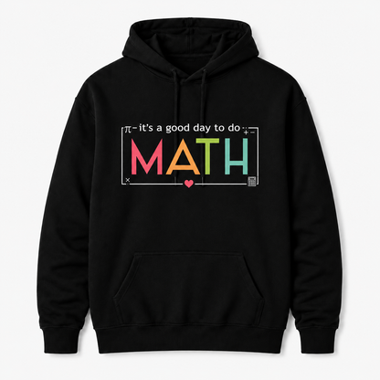 Personalized Math Teacher Hoodie Teaching Math With Heart Custom Name Gift