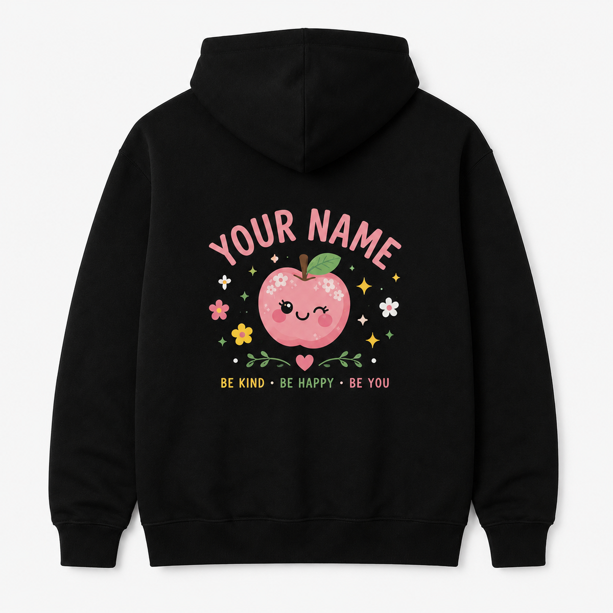 Personalized Back To School Teacher Hoodie Happy To See Your Face Custom Name