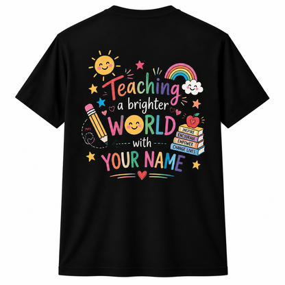 Personalized Math Teacher Shirt Be Like Subtraction Make A Difference Tee