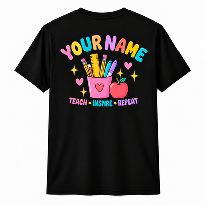 Personalized Custom Have You Taken Attendance Cute Teacher Unisex T-Shirt