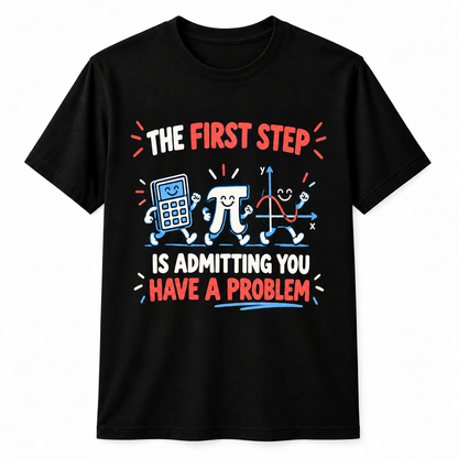 Personalized Custom Math Problem Solver Funny Math Teacher Unisex T-Shirt