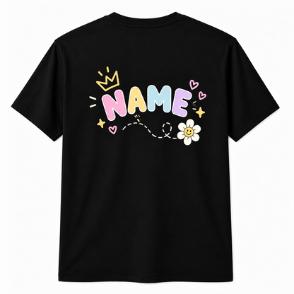 Personalized Custom Learn Through Play Cute Teacher Unisex T-Shirt