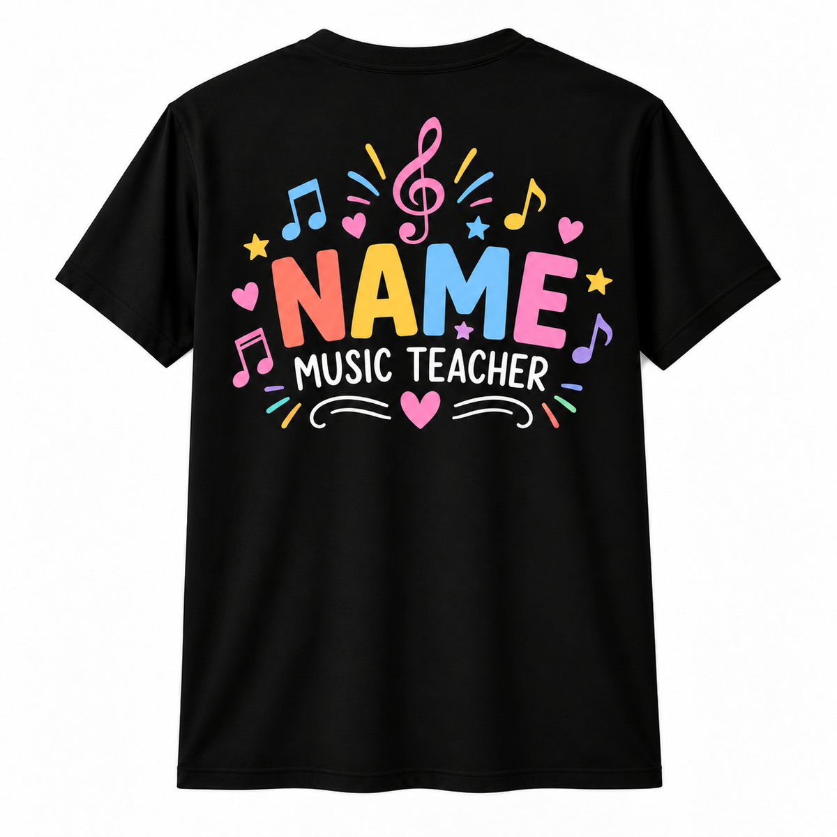 Personalized Custom It's a Good Day to Make Music Cute Music Teacher Unisex T-Shirt