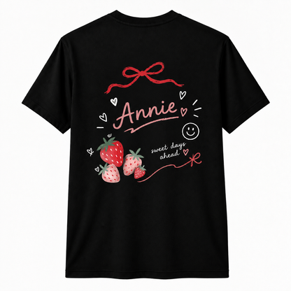 Custom Teaching Is My Jam Strawberry Teacher Shirt Personalized Name Gift