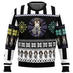 Chibi Christmas Obanai Iguro Demon Slayer Ugly Christmas Sweater