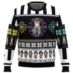 Chibi Christmas Obanai Iguro Demon Slayer Ugly Christmas Sweater