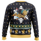 Chocobo Cid Christmas Final Fantasy 7 Ugly Christmas Sweater